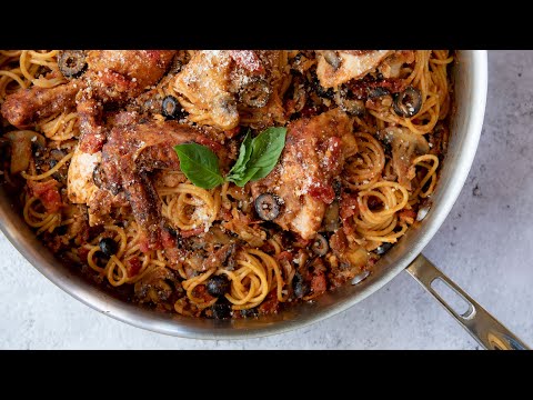 Chicken & Tomato Artichoke Pasta