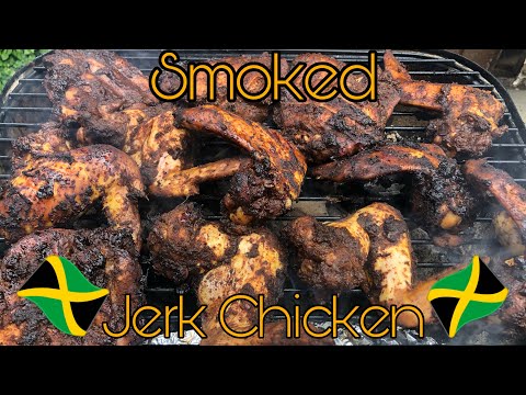 Smoked Jerk Chicken🇯🇲| Jerk Chicken Recipe| Grill or baked Jerk Chicken| How to make jerk chicken|