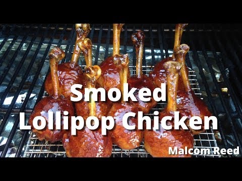 Chicken Lollipops Smoked | How To Smoke Chicken Lollipops with Malcom Reed from HowToBBQRight