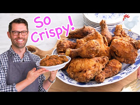 How to Make Crispy Fried Chicken | Preppy Kitchen