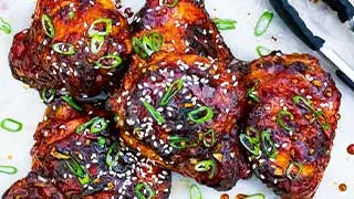 Asian grilled chicken thighs recipes