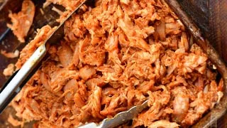 Smoked pulled chicken breast recipe
