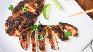 Blackened chicken recipe grill