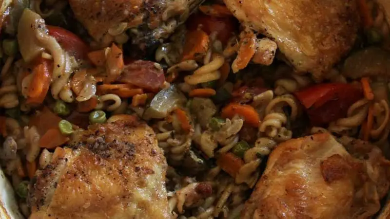 Chicken thigh and pasta recipes