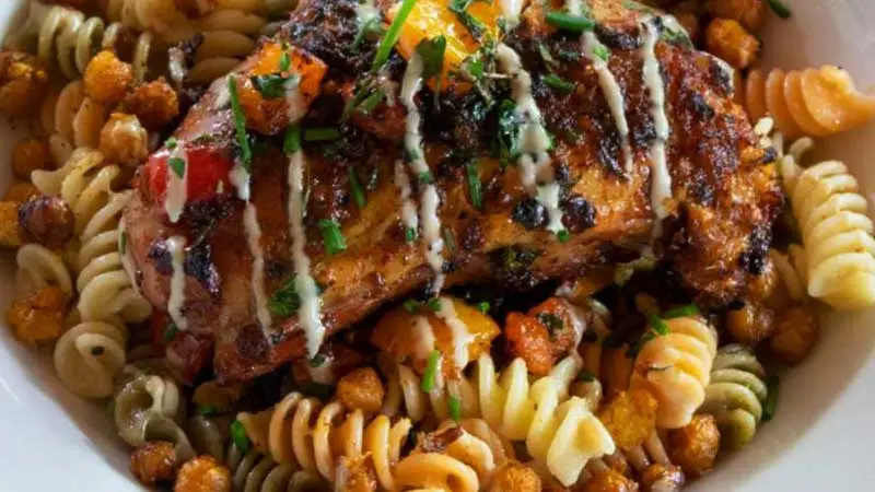 Chickpea pasta recipes with chicken