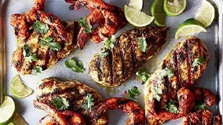 Grilled chicken and shrimp recipes