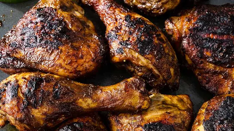 Grilled jerk chicken breast recipe