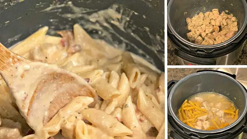 Instant Pot crack chicken pasta recipe