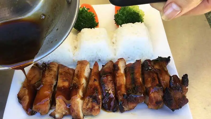 Japanese grilled teriyaki chicken recipe