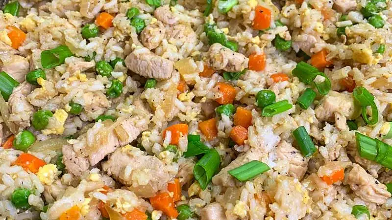 Chicken fried rice crockpot recipe
