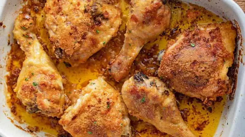 Jean Anderson oven fried chicken recipe