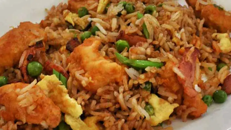 Orange chicken and fried rice recipe