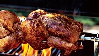Rotisserie chicken on grill recipes