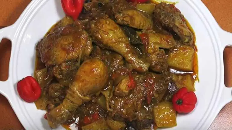 West Indian curry chicken recipe