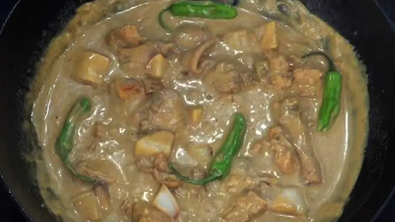 Pinoy chicken curry recipe