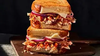 Smokehouse BBQ chicken sandwich recipe