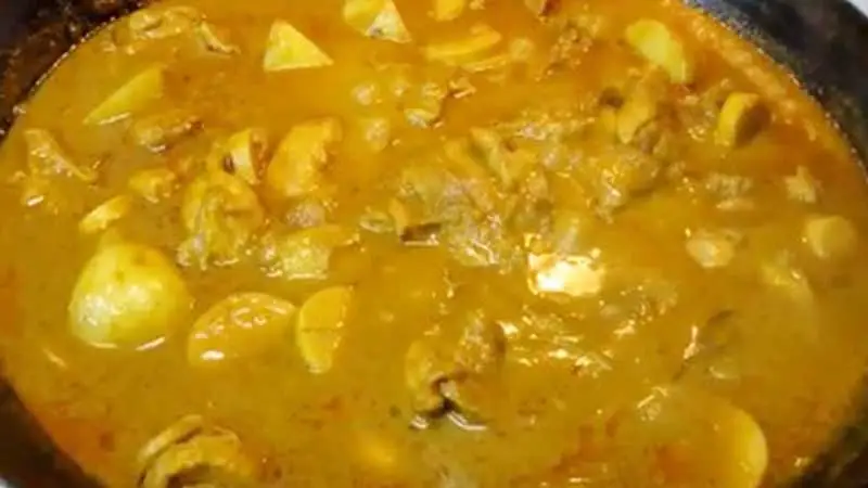 Thai yellow chicken curry recipe