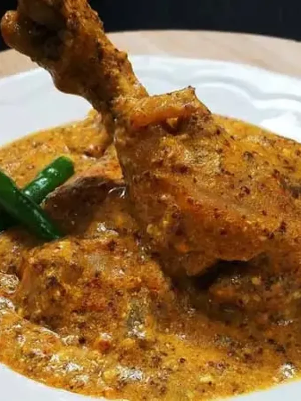 Chicken Kitchen Curry Mustard Recipe: Unique Cooking Direction