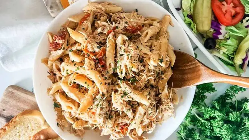 Olive garden dressing chicken pasta recipe