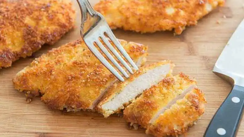 Parmesan Crusted Fry Chicken Breast 
