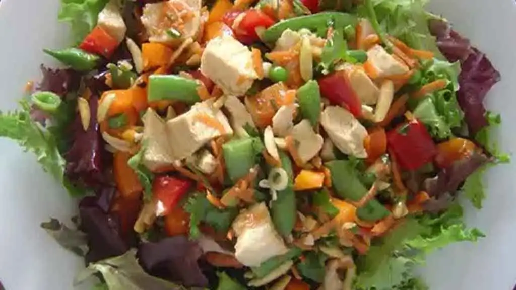 Almond chicken salad 